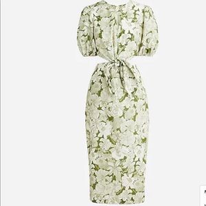 Jcrew cutout dress in Liberty floral print fabric